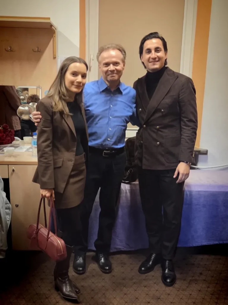 Michał Bajor z Sanah i jej mężem