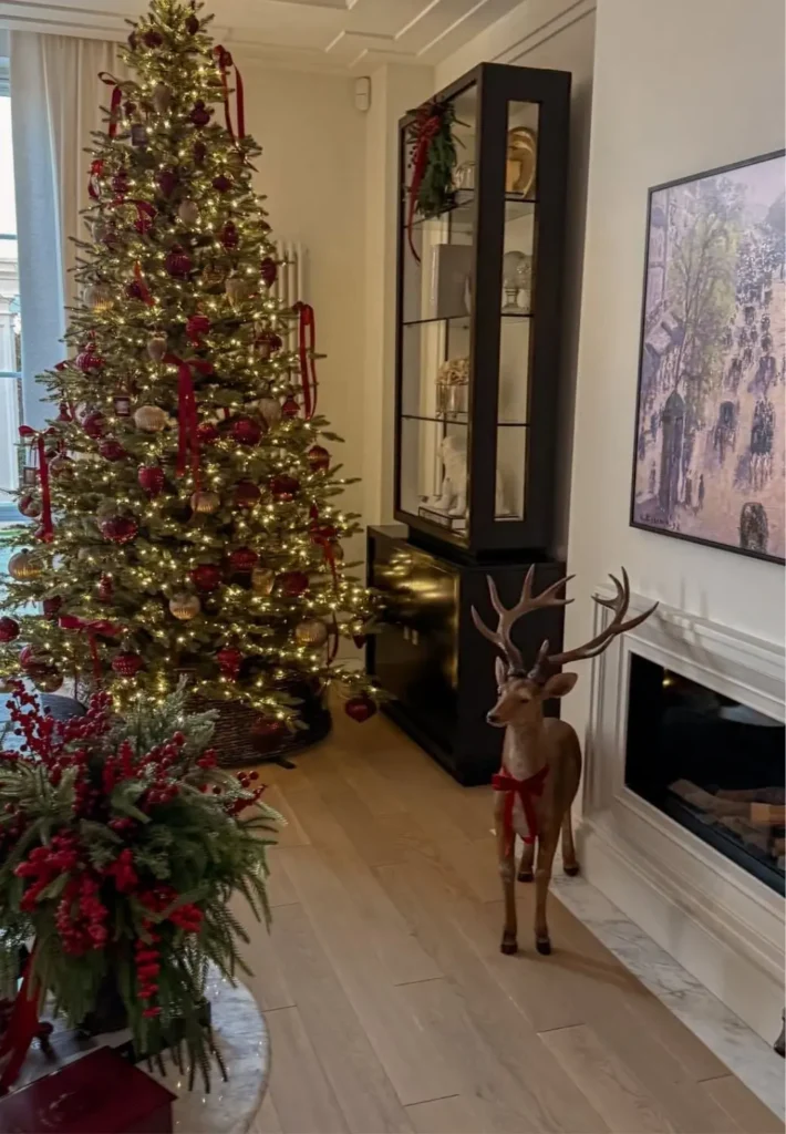 Choinka jak z planu filmowego. Rozenek-Majdan znów przebiła wszystkich