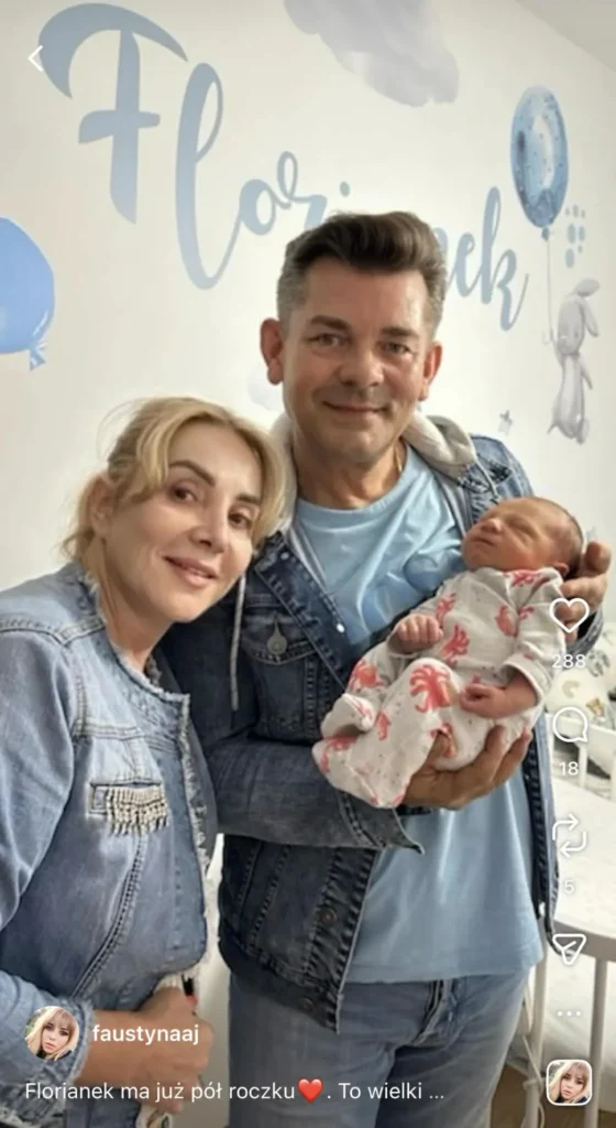 Rodzina Martyniuków w komplecie