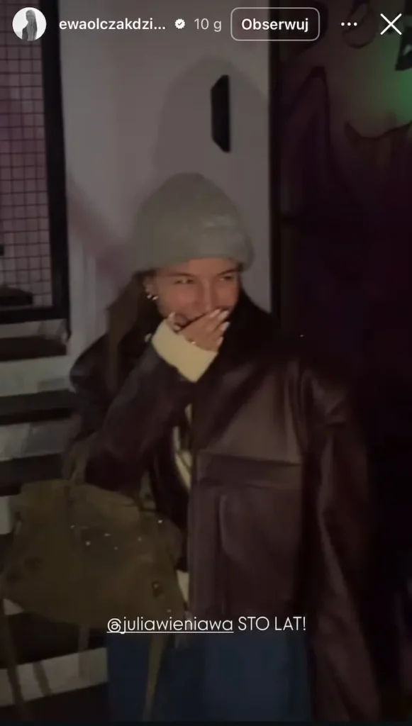 Urodziny Julii Wieniawy w stylu gwiazd