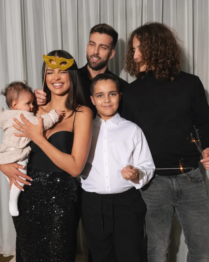 Klaudia El Dursi na rodzinnych kadrach