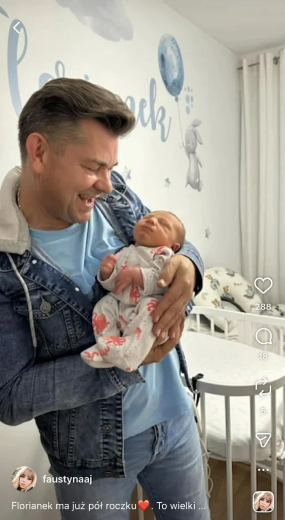 Rodzina Martyniuków w komplecie