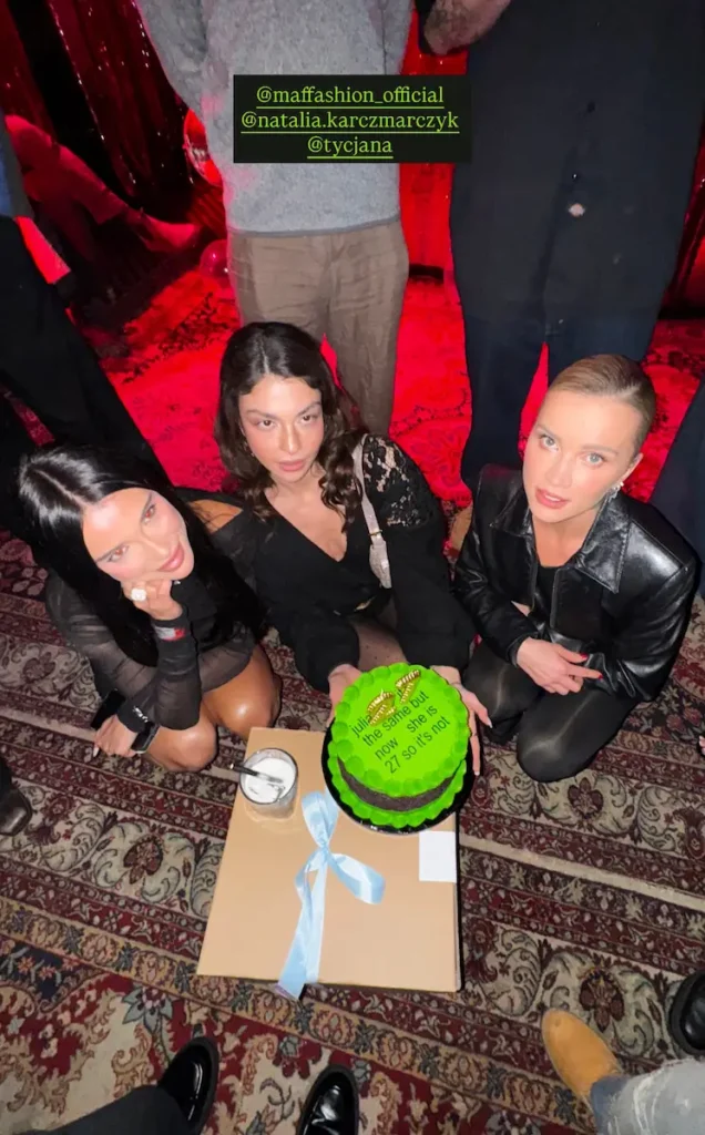 Urodziny Julii Wieniawy w stylu gwiazd