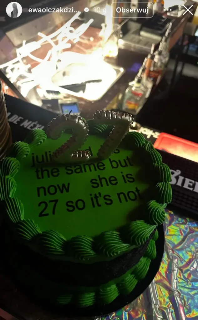 Urodziny Julii Wieniawy w stylu gwiazd