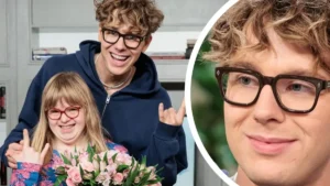 Mikołaj Bagiński Bagi z siostrą. Wzruszające słowa padły w programie "Demakijaż"!