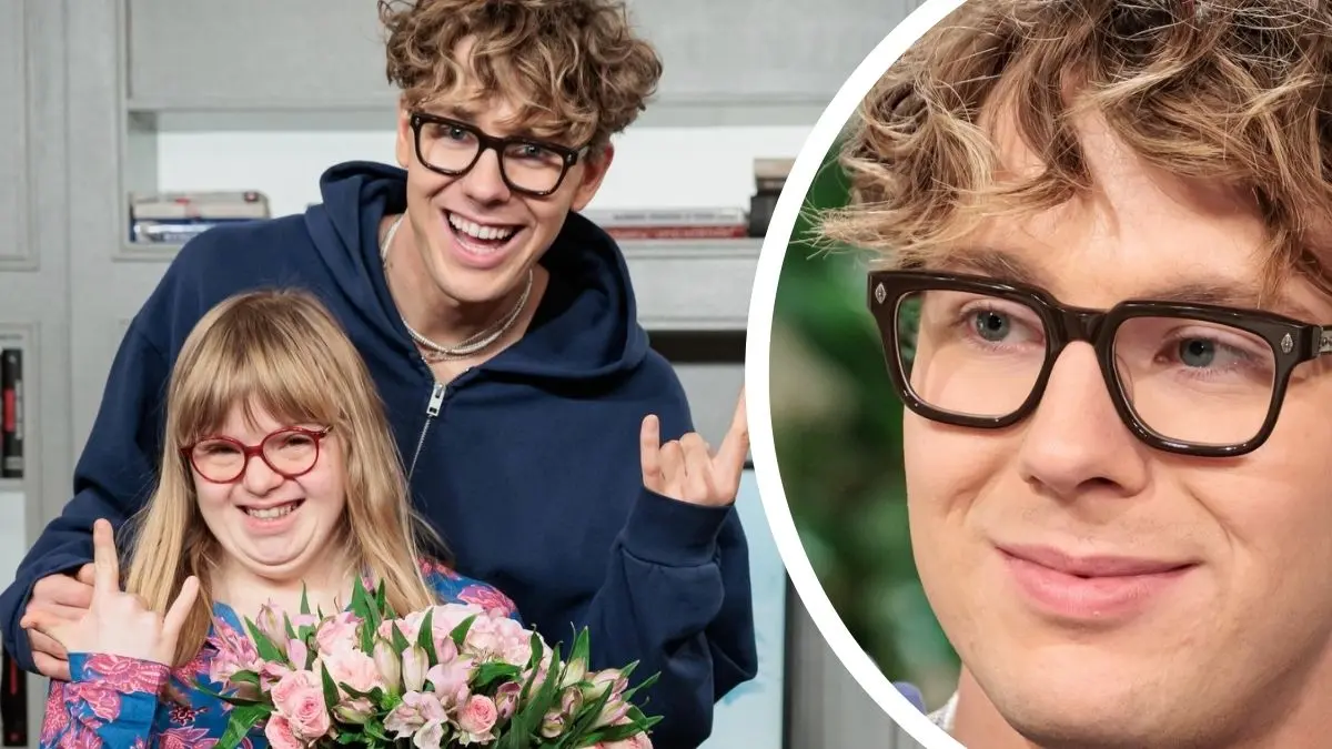 Mikołaj Bagiński Bagi z siostrą. Wzruszające słowa padły w programie 