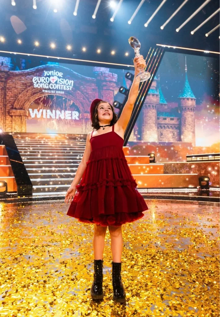 Mała gwiazda Lou Deleuze podbiła Eurowizję Junior