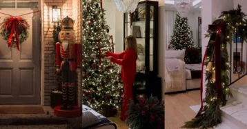 Małgorzata Rozenek-Majdan odsłania świąteczną willę. Jeleń na wejściu to dopiero początek spektaklu