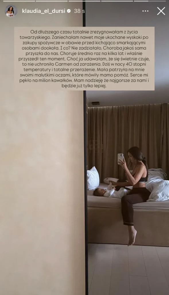 Klaudia El Dursi przerwała milczenie