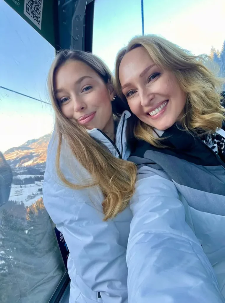 Zimowe szaleństwo Anity Lipnickiej z córką