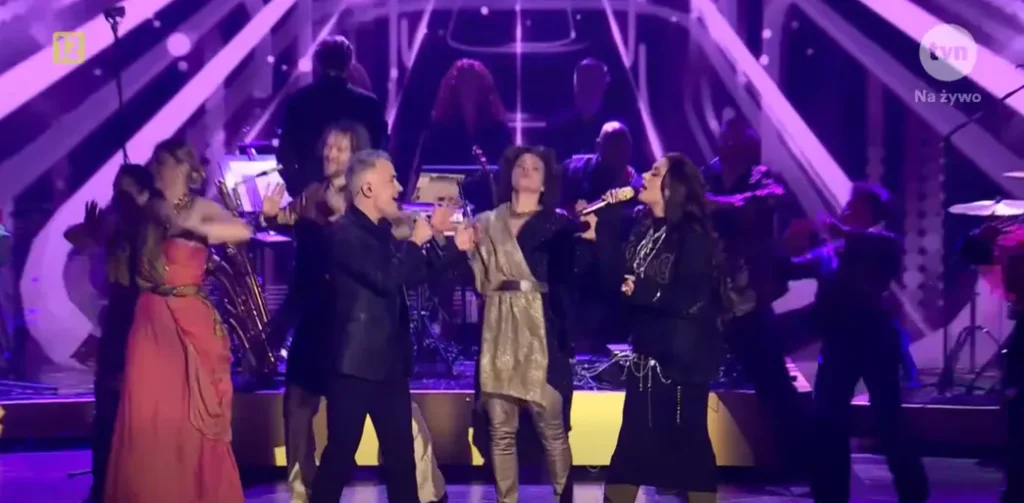 Michał Rudaś broni Viki Gabor