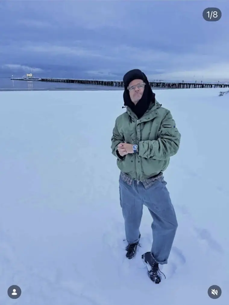 Zimowy urlop Kuby Wojewódzkiego