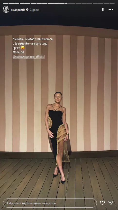 Joanna Opozda pokazuje nocne życie w Dubaju