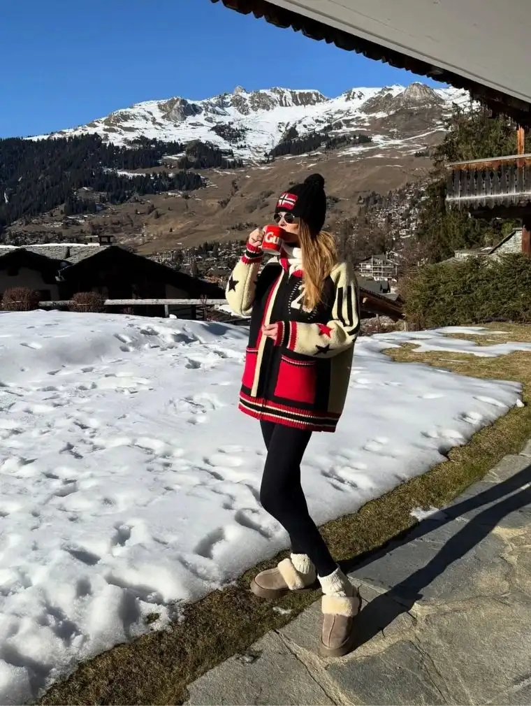 Rodzinny wyjazd Tomaszewskiej