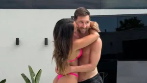 Antonella Roccuzzo i Lionel Messi w prywatnej odsłonie