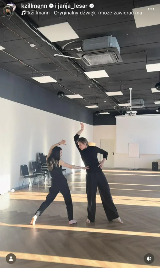 Katarzyna Zillmann wtula się w Janję Lesar