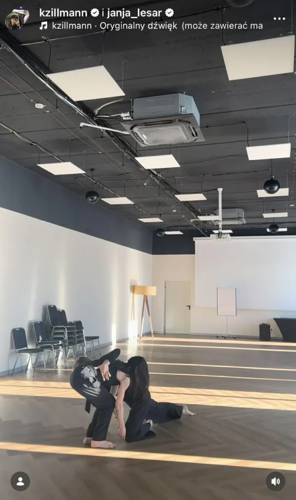 Katarzyna Zillmann wtula się w Janję Lesar