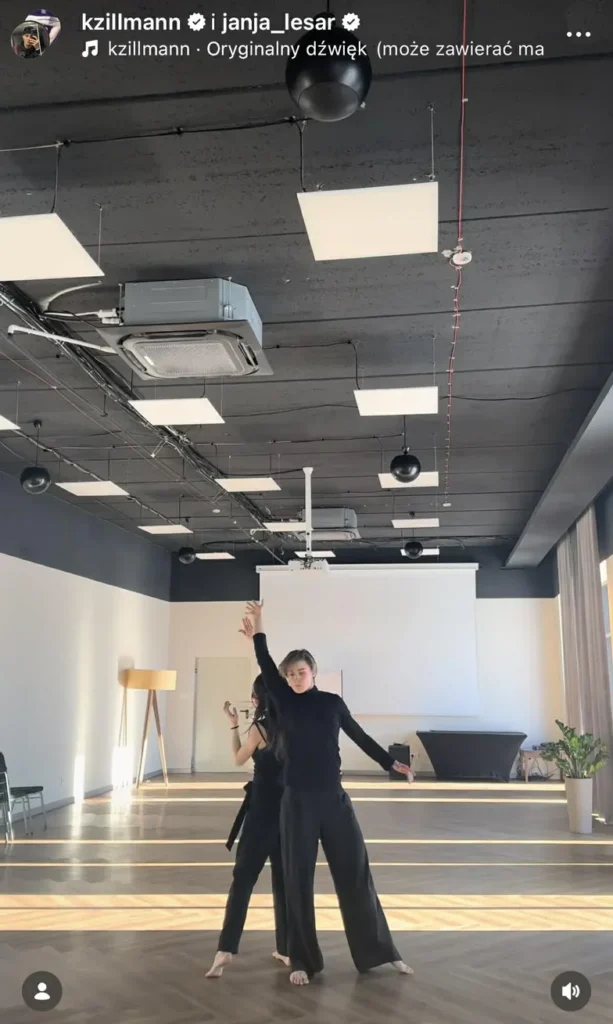 Katarzyna Zillmann wtula się w Janję Lesar