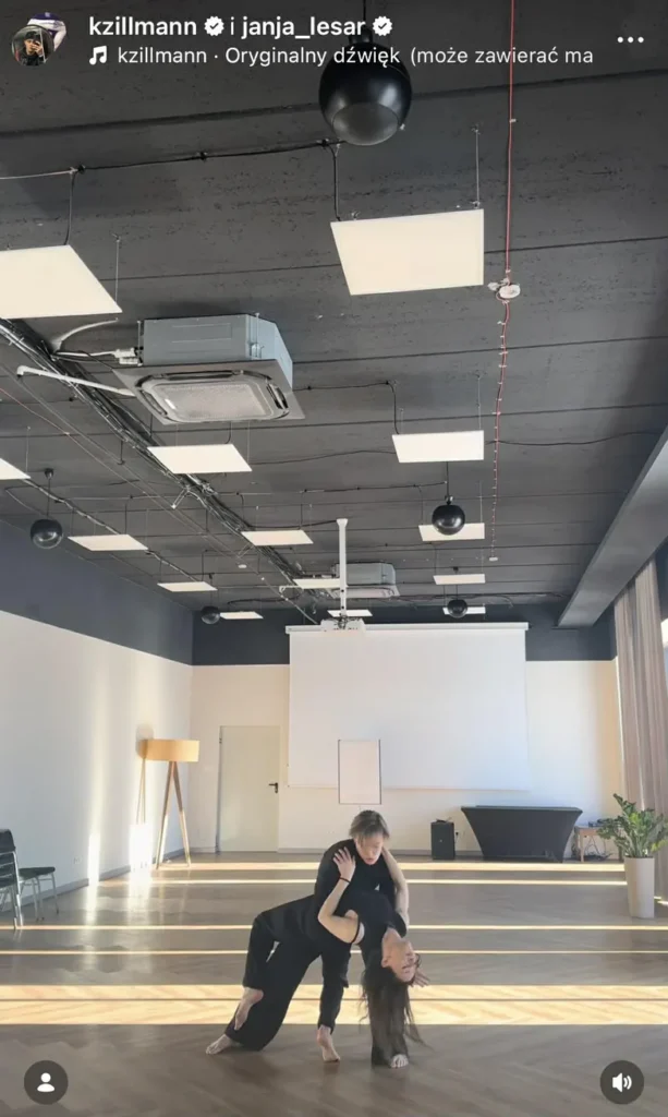 Katarzyna Zillmann wtula się w Janję Lesar