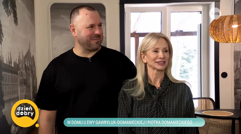 Ewa Gawryluk zaprosiła kamery do swojego domu