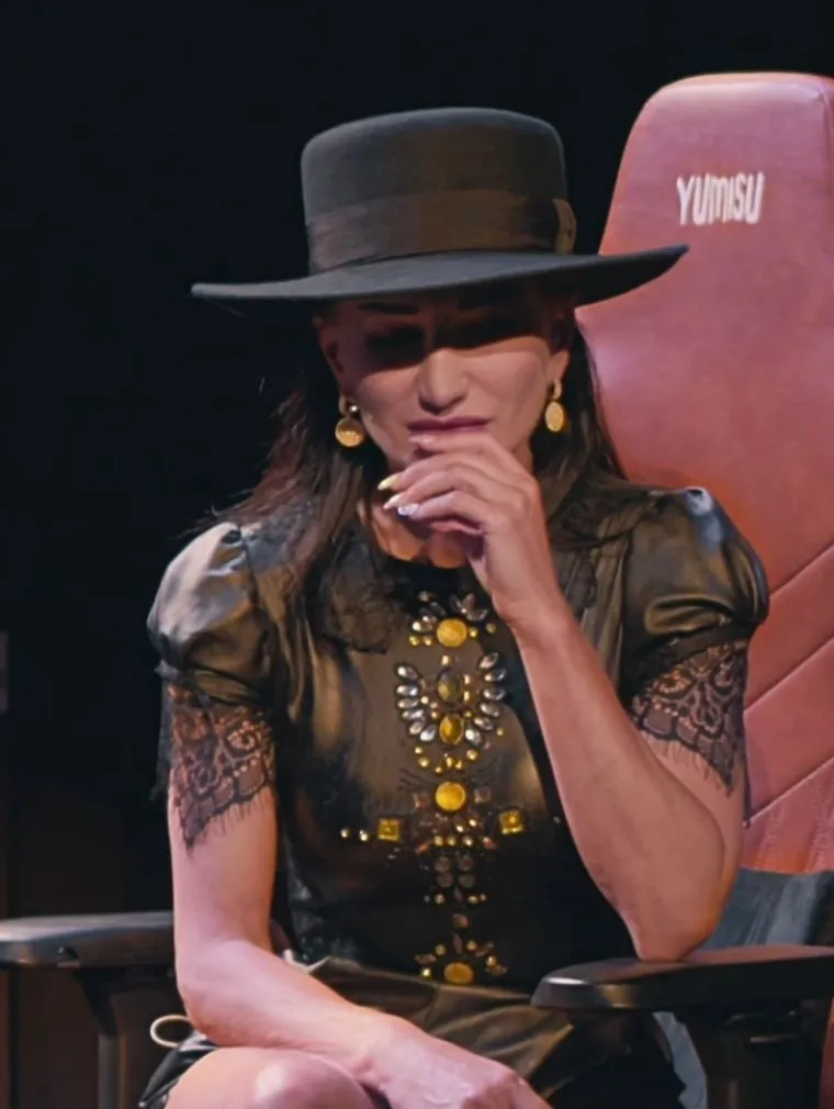 Justyna Steczkowska u Żurnalisty