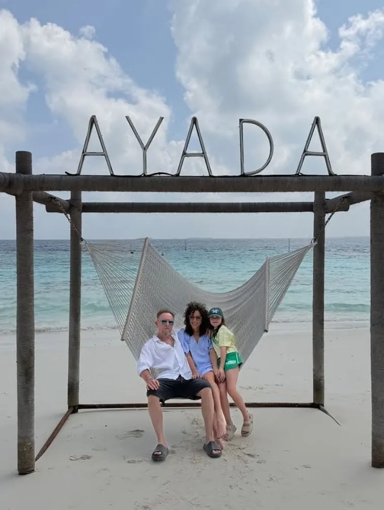 Natalia Kukulska na wakacjach z rodziną