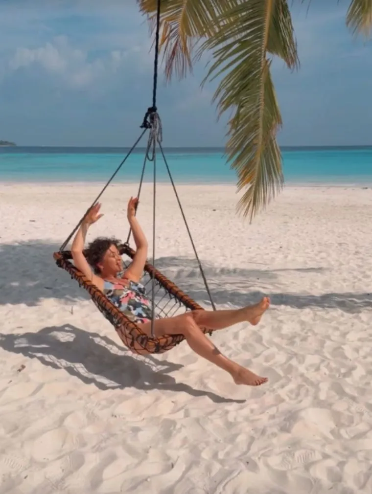 Natalia Kukulska na wakacjach z rodziną