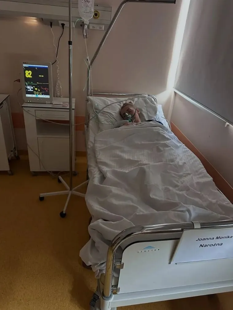 Joanna Narożna trafiła do szpitala