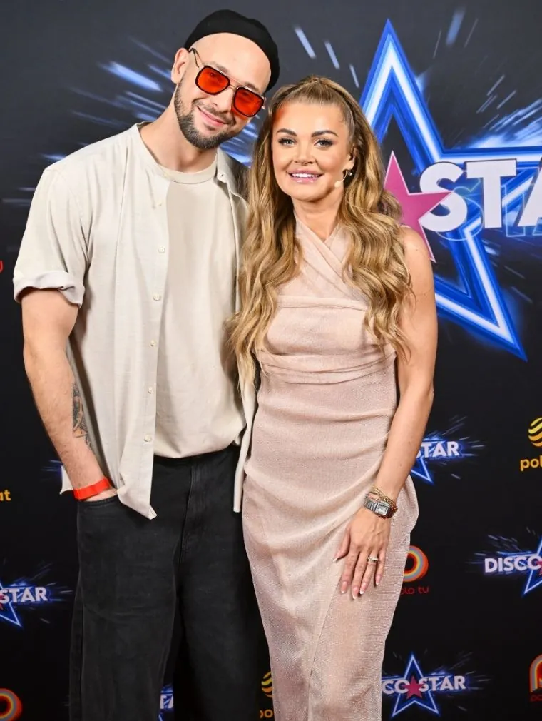 Maciej Pela i Edyta Folwarska razem