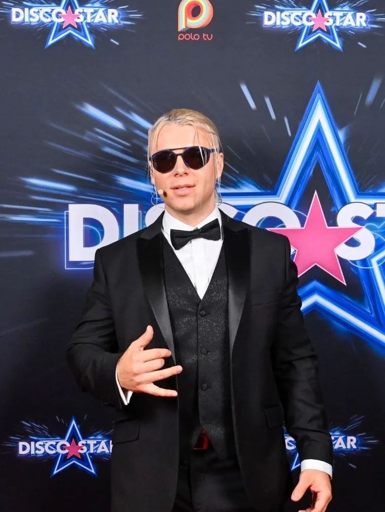 Skolim podczas finału "Disco Star"