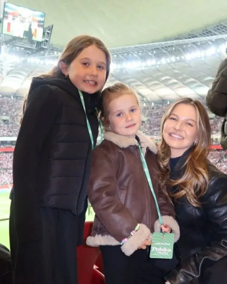 Rodzinne chwile Lewandowskich po meczu