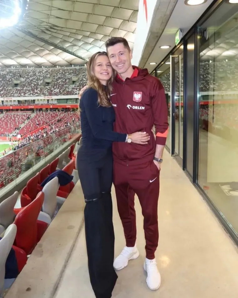 Rodzinne chwile Lewandowskich po meczu