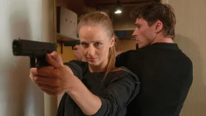 Kulisy serialu „Młode gliny”. Dominika Kryszczyńska przeszła prawdziwe policyjne szkolenie