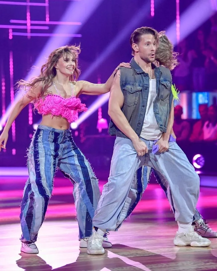 Fabijański z siostrą roznieśli parkiet!