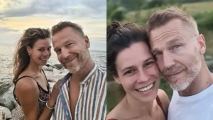 Krystian Wieczorek i jego żona. Dzieli ich 17 lat różnicy