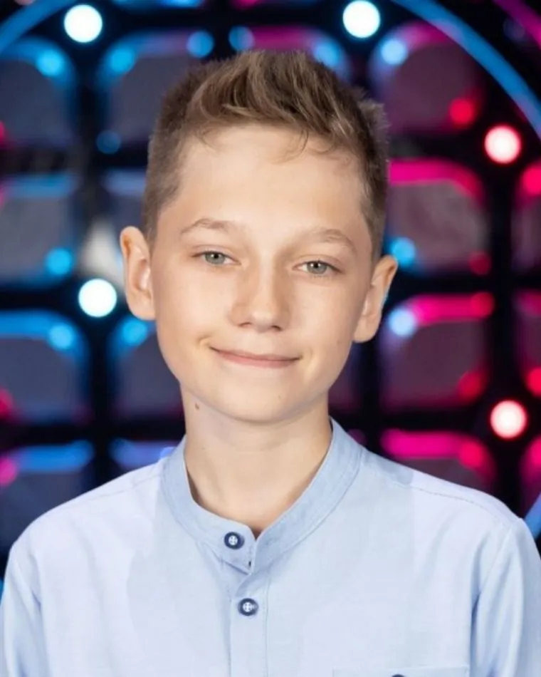 Michał Polkowski w "The Voice Kids"