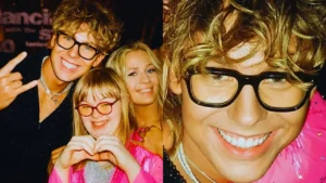 Bagi ze wzruszeniem na scenie