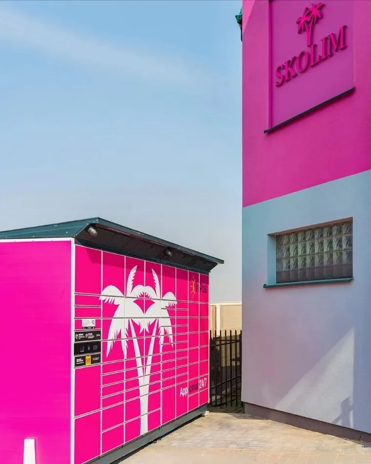 Tak wygląda paczkomat Skolima