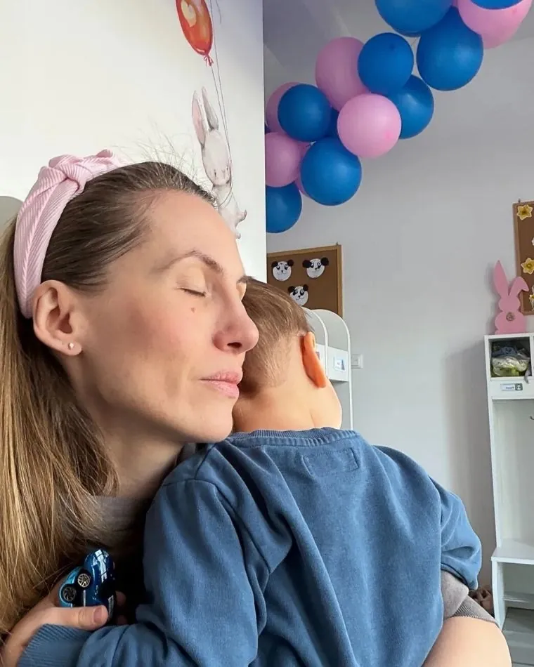 Pola Wiśniewska pokazała synów