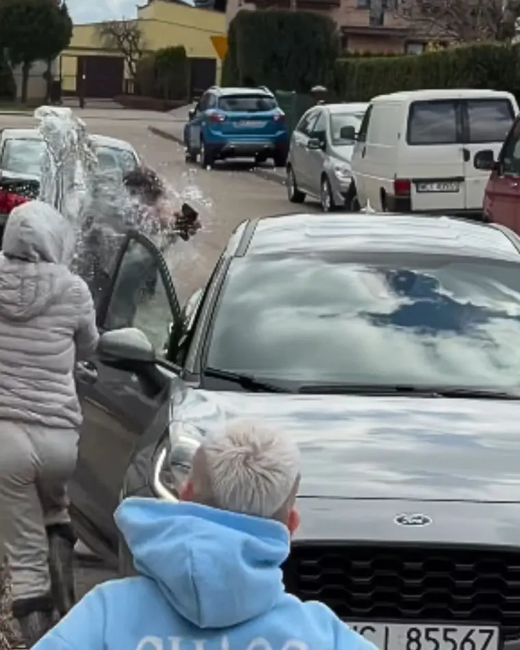 Doda oblewa ludzi w lany poniedziałek