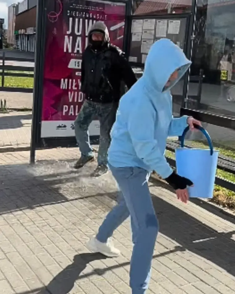 Doda oblewa ludzi w lany poniedziałek