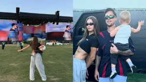 Hailey Bieber pokazała syna na próbie Justina przed Coachellą