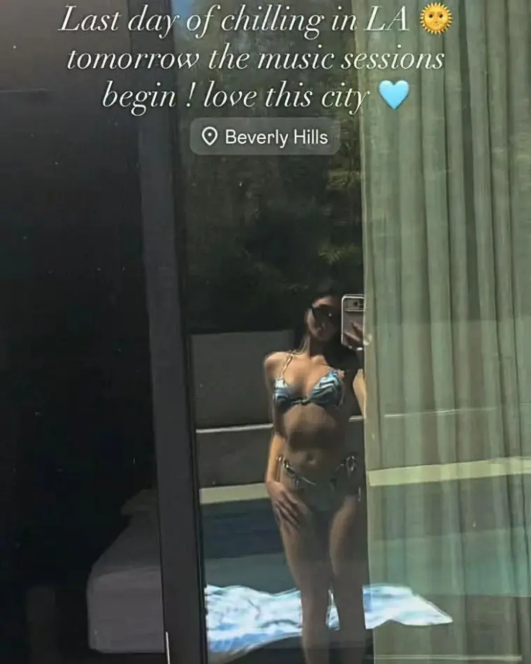 Roksana Węgiel w Los Angeles