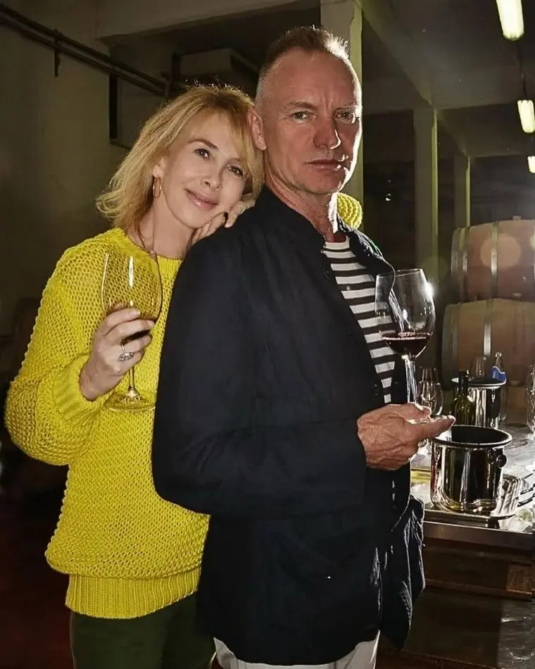 Sting i Trudie Styler