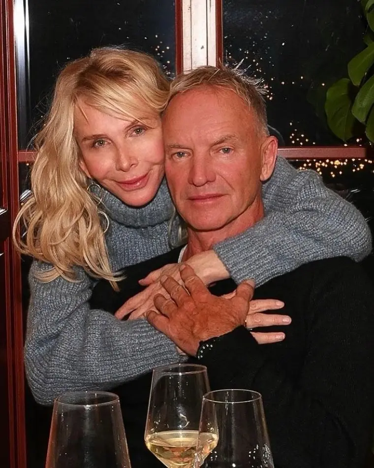 Sting i Trudie Styler