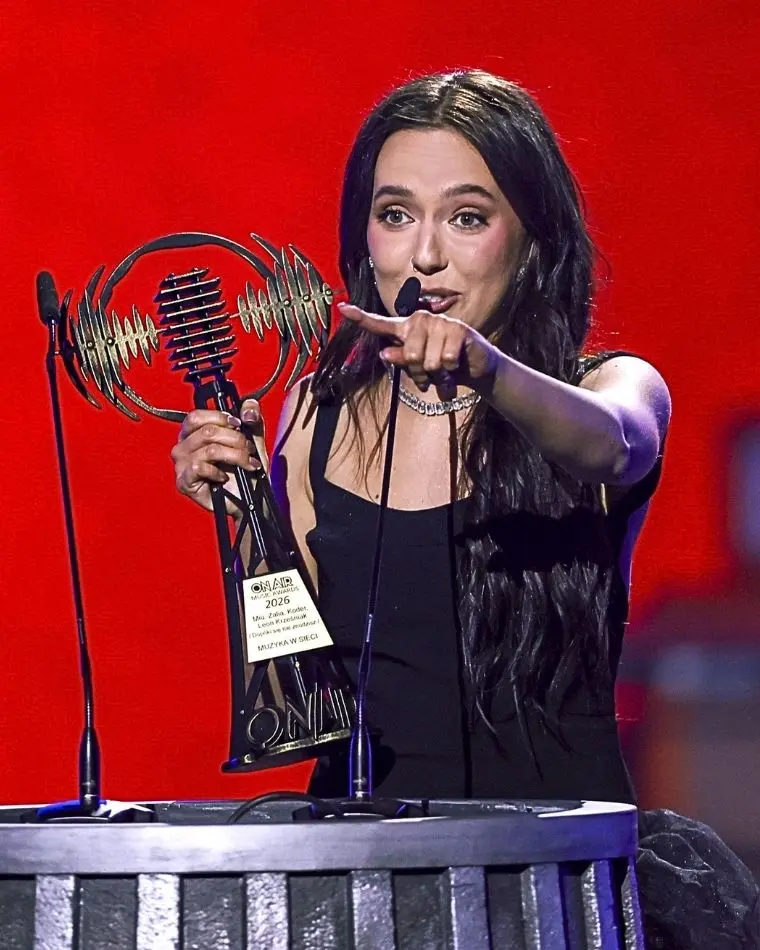 Zalia zachwyciła na On Air Music Awards 2026