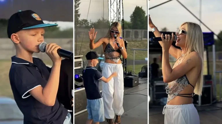 Małgorzata Główka zaprosiła chorego syna na scenę