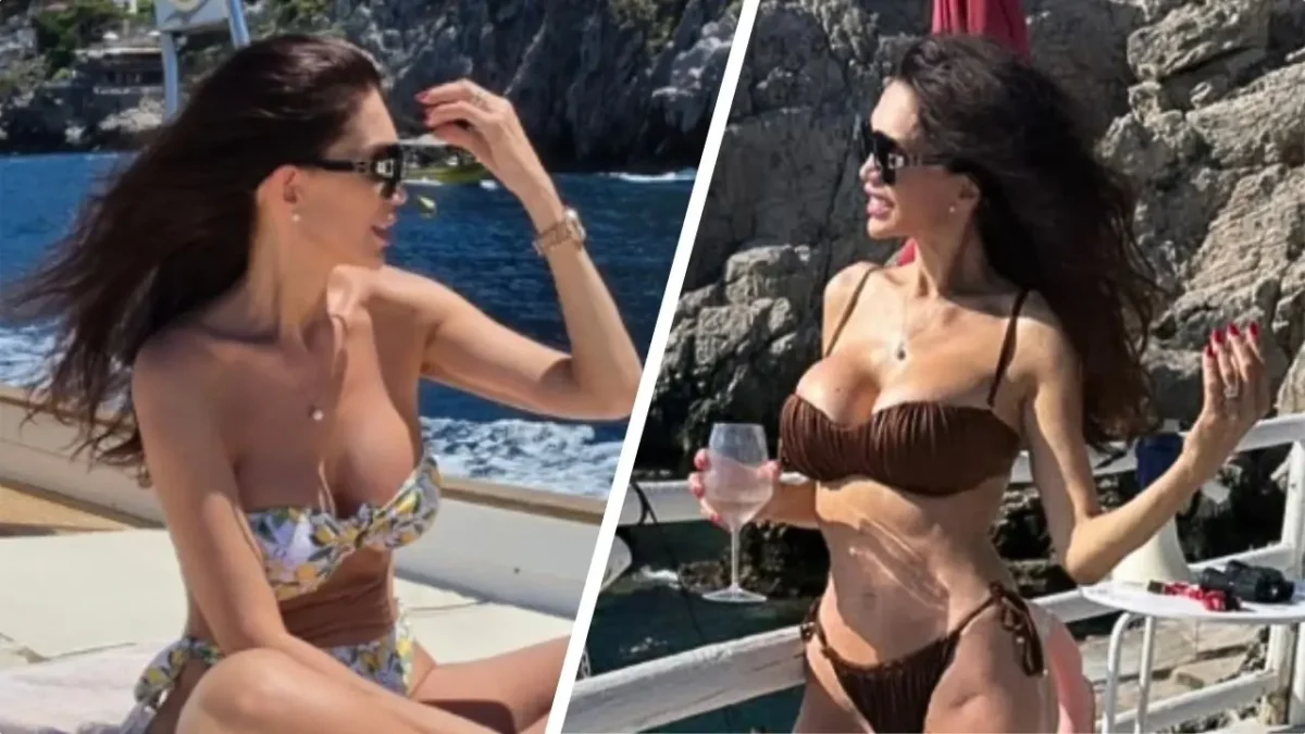 Cristina Spatar świętowała 54. urodziny na Capri
