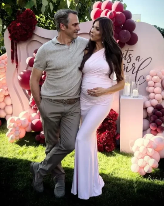 Paweł Deląg, Patrycja Komorowska, baby shower