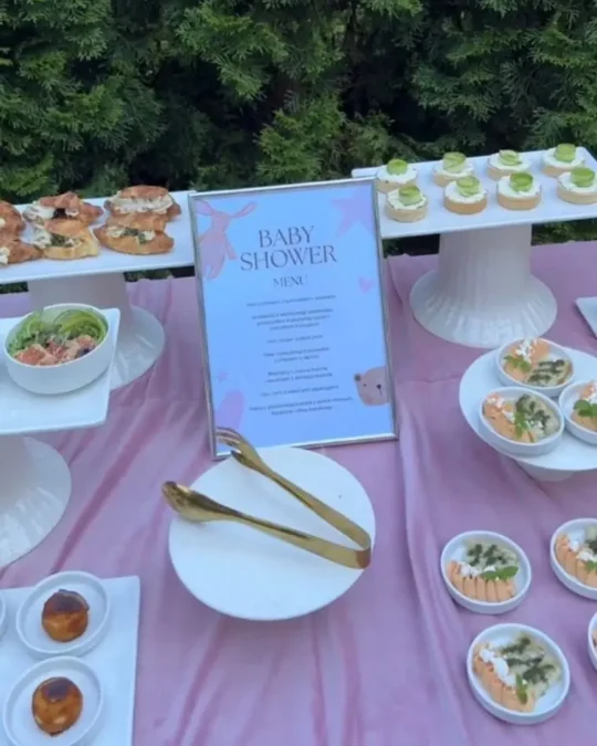 Paweł Deląg, Patrycja Komorowska, baby shower